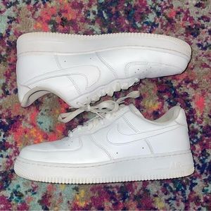 Nike Air Force 1 '07 “White/White” Men’s Size 10 Women’s Size 11.5